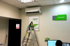 Instalación Aire Acondicionado Produbanco