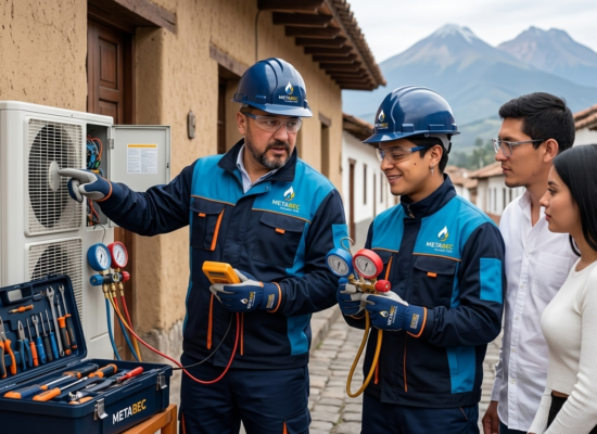 ¿Qué es una bomba de calor y para qué sirve? Aprende sus aplicaciones reales en climatización para hogares y empresas en Imbabura, Carchi y Cayambe.